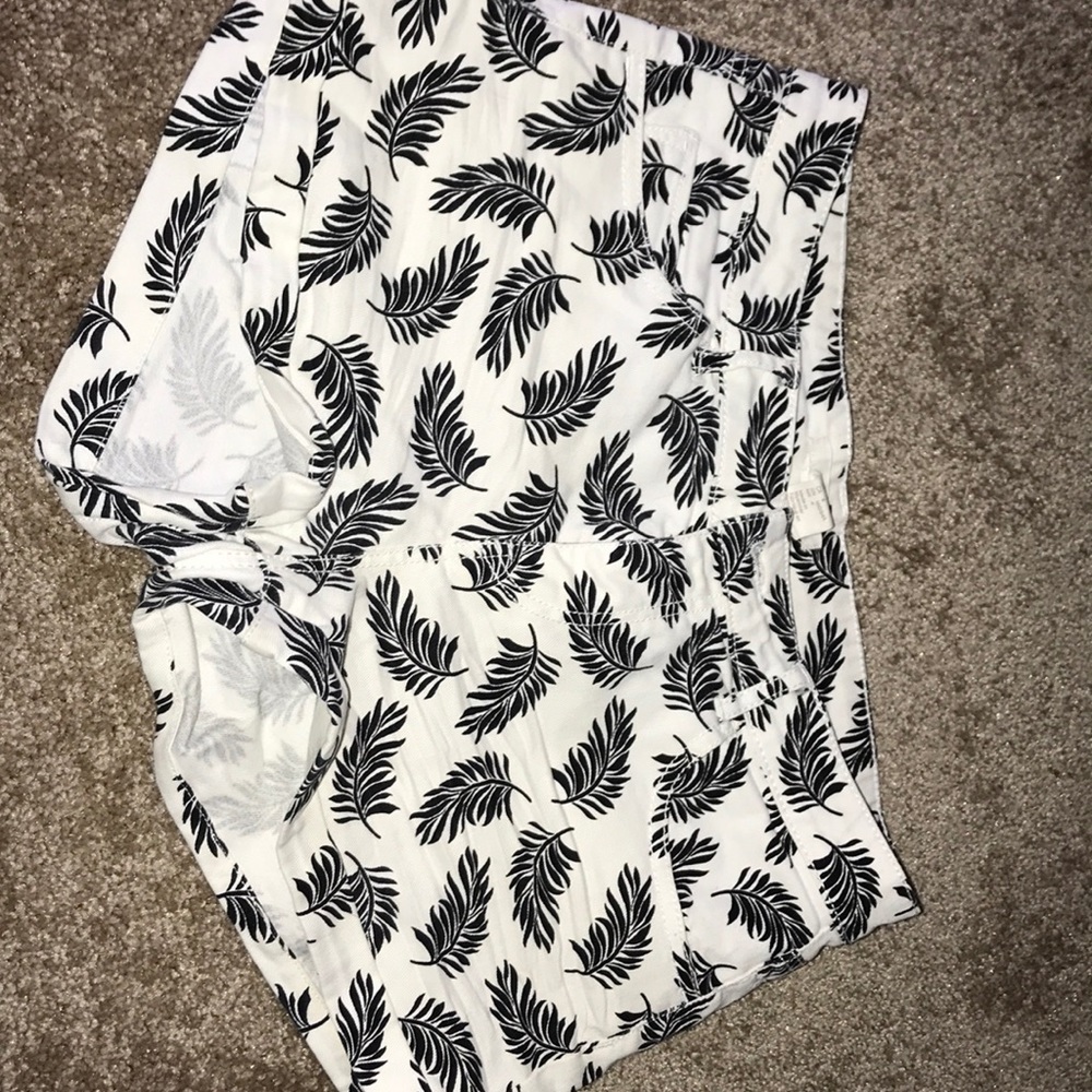 H&M Leaf Shorts